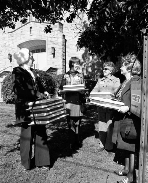 Our first meal delivery in 1974